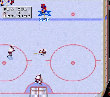 NHL '97 (USA) (Beta) screen shot game playing